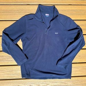 Vineyard Vines Small Zip Up Pullover Fleece Sweatshirt